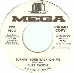 Buzz Cason : Turnin' Your Back on Me